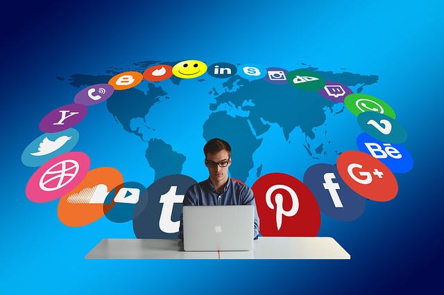 Social Media Management Background Image